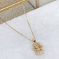 Collar Chapa de Oro CC1492-1