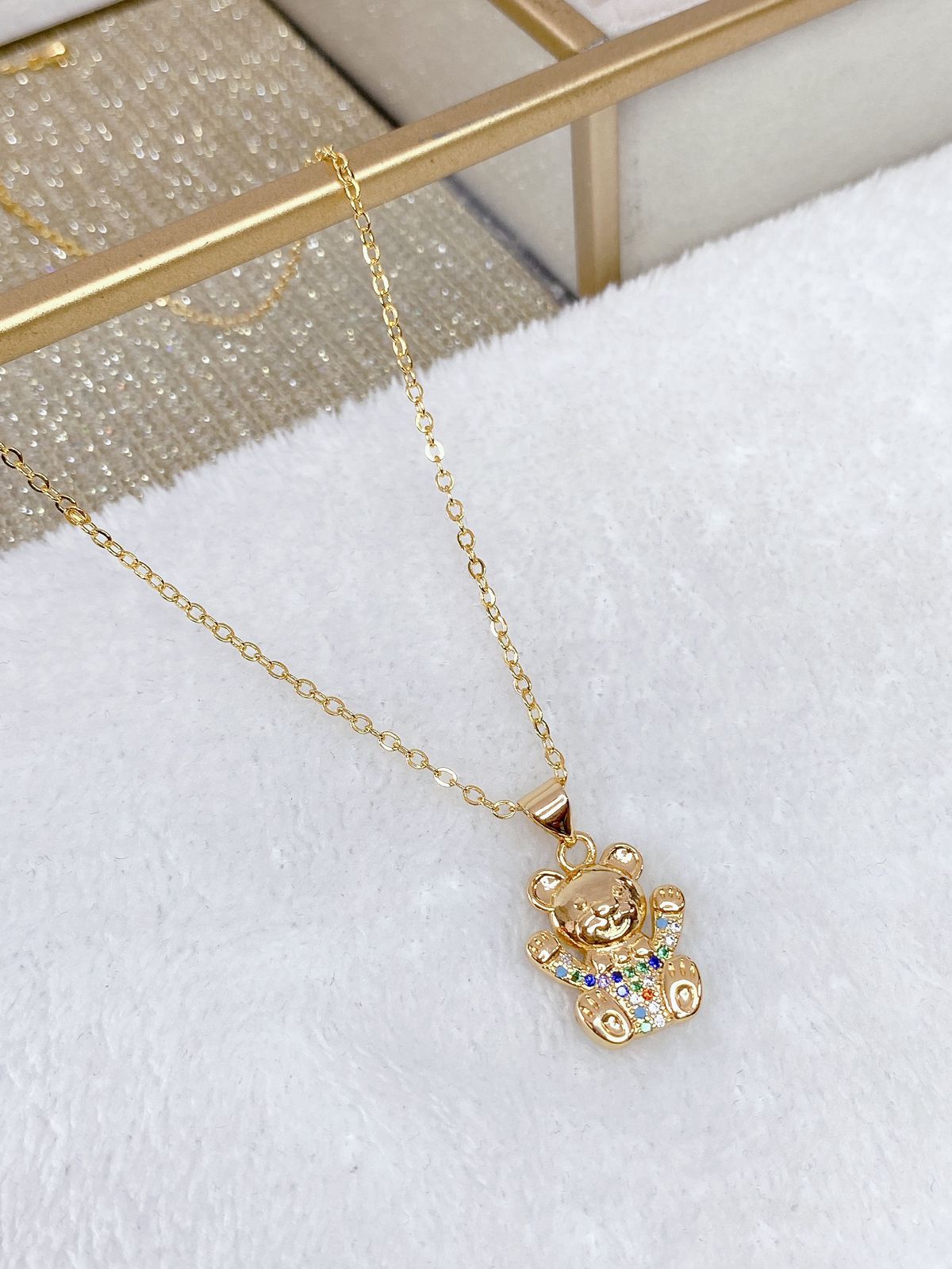 Collar Chapa de Oro CC1492-1