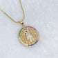 Collar Chapa de Oro CC1497-1