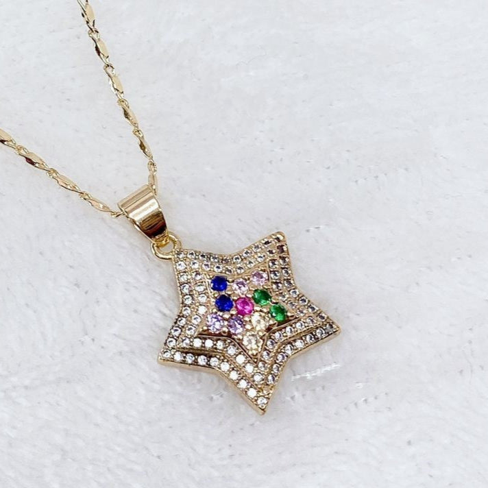 Collar Chapa de Oro CC1525-2