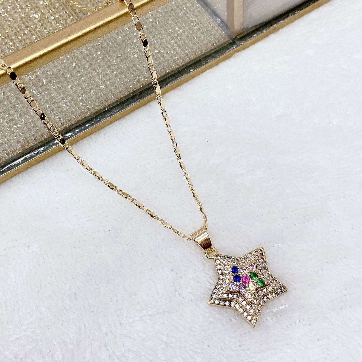 Collar Chapa de Oro CC1525-2