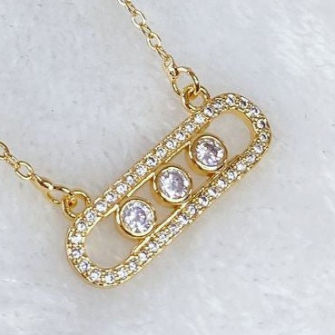 Collar Chapa de Oro CC1976-1
