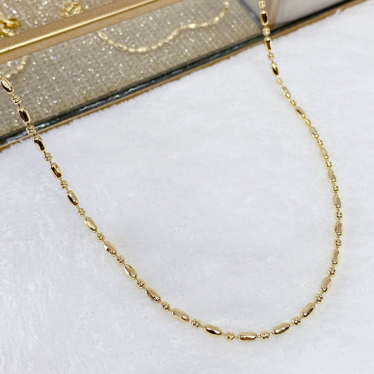 Collar de Chapa de Oro CC996-1