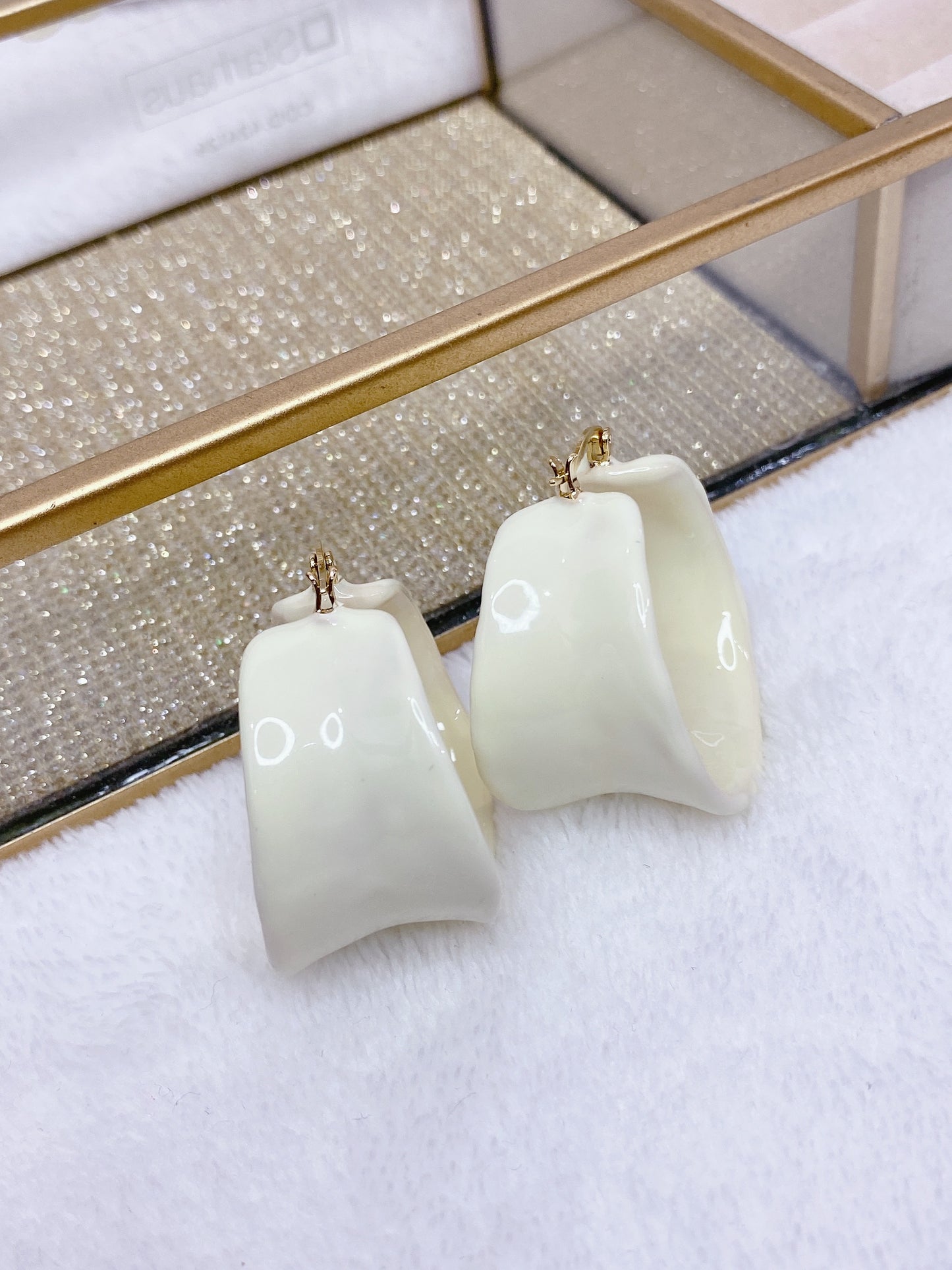 Arete Chapa de Oro COA1188-2