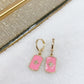 Arete Chapa de Oro COA1216-1