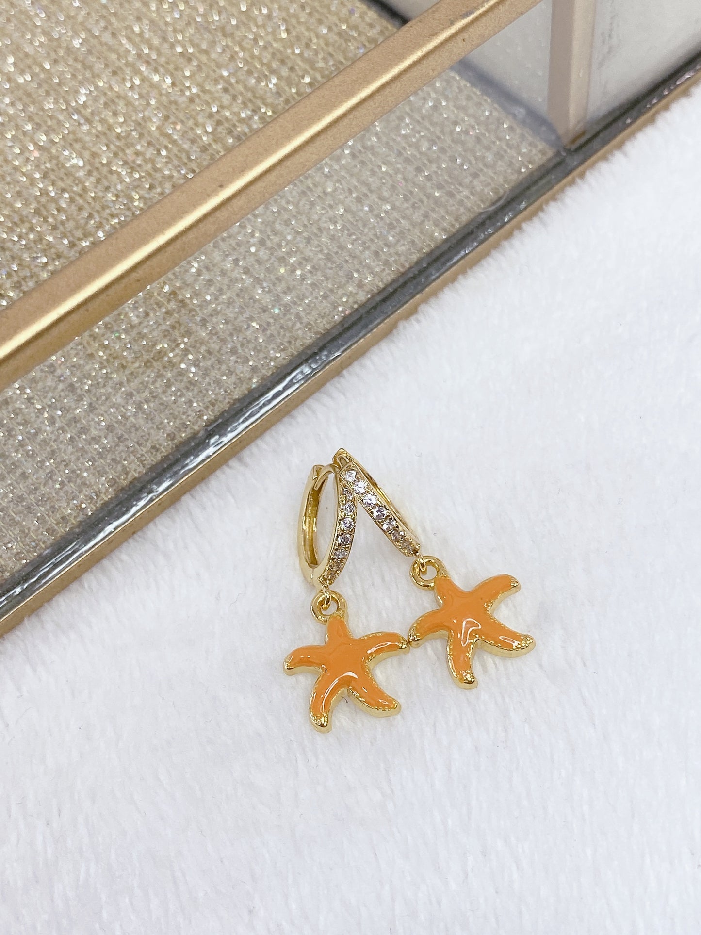 Arete Chapa de Oro COA1217-4