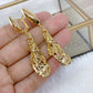Arete Chapa de Oro COA1561-1