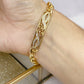 Pulsera Chapa de Oro COP1004-1