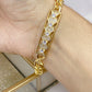 Pulsera Chapa de Oro COP1005-1