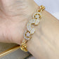 Pulsera Chapa de Oro COP1014-1