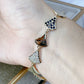 Pulsera Chapa de Oro COP778-1