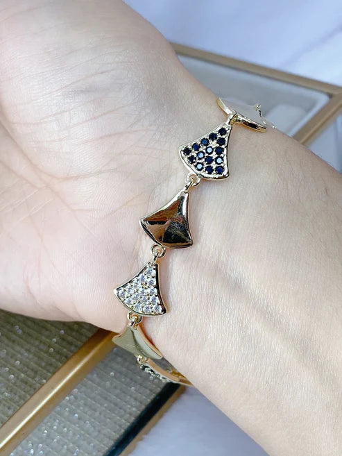 Pulsera Chapa de Oro COP778-1