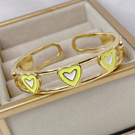 Pulsera Chapa de Oro COP911-3