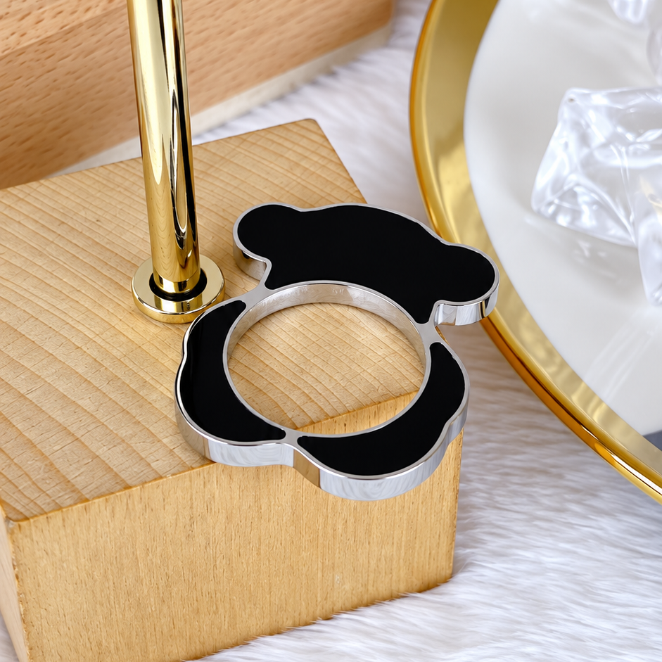 Anillo de Acero Inoxidable Talla #7 RAI1450-7