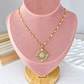 Collar de Chapa de Oro CC2605-1
