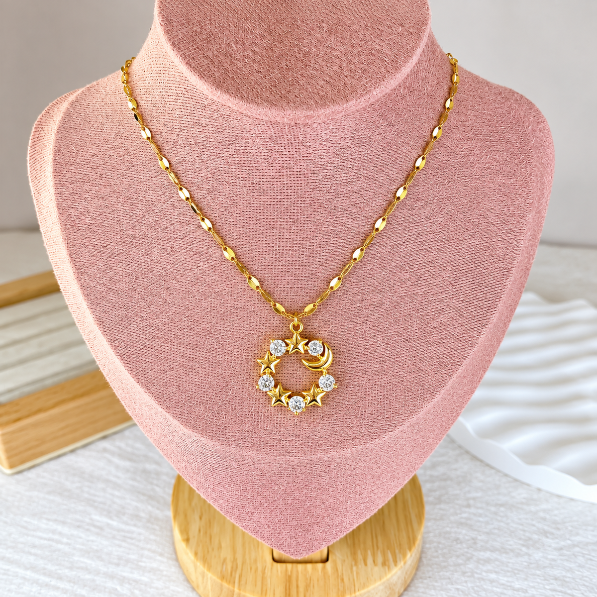 Collar de Chapa de Oro CC2604-1