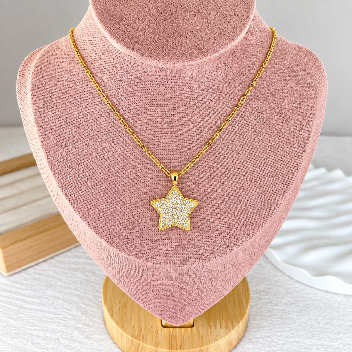 Collar de Chapa de Oro CC2603-1
