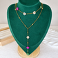 Collar Doble de Acero Inoxidable CAI3507-1