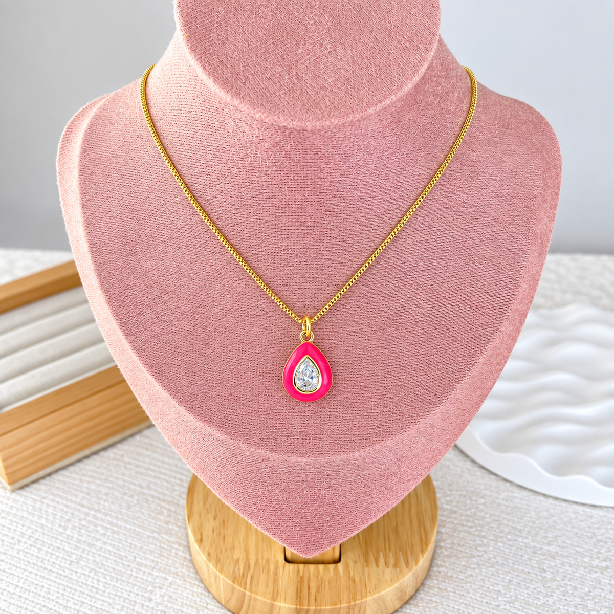 Collar de Chapa de Oro CC2372-2
