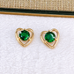 Arete de Chapa de Oro COA2550-4