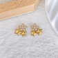 Arete de Chapa de Oro COA2943-1