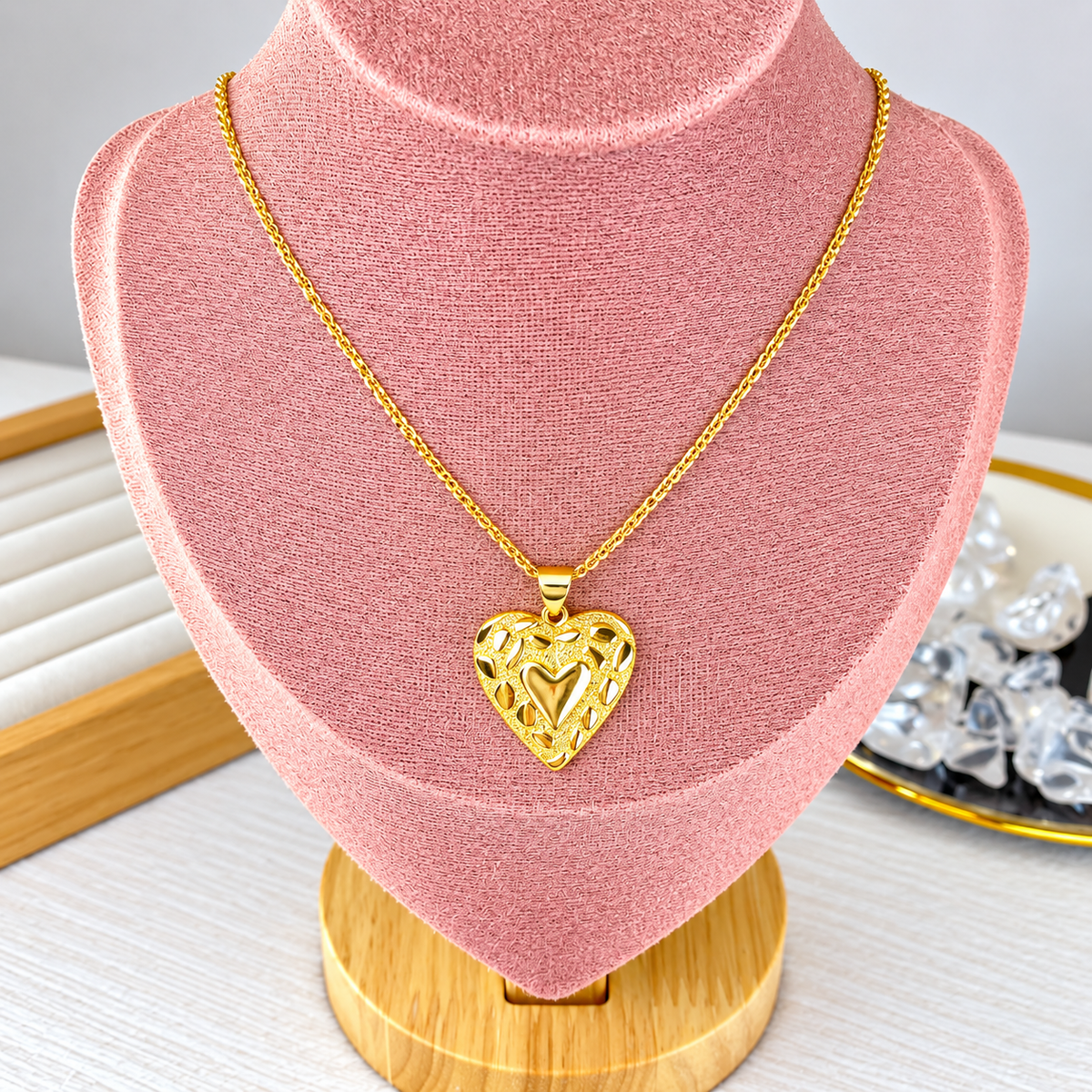 Collar de Chapa de Oro CC2519-1