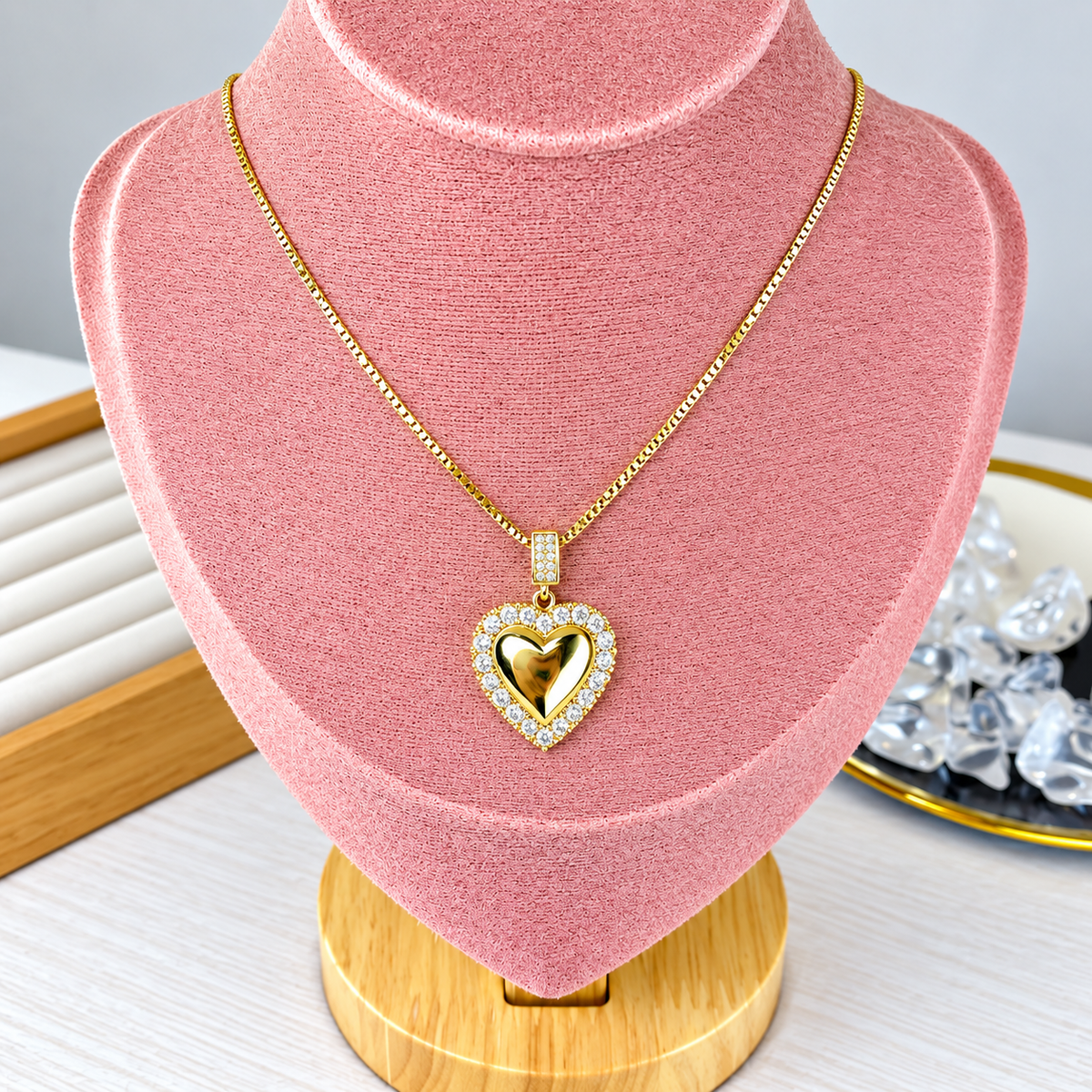 Collar de oro Laminado CL12-1