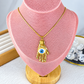 Collar de Chapa de Oro CC2299-1