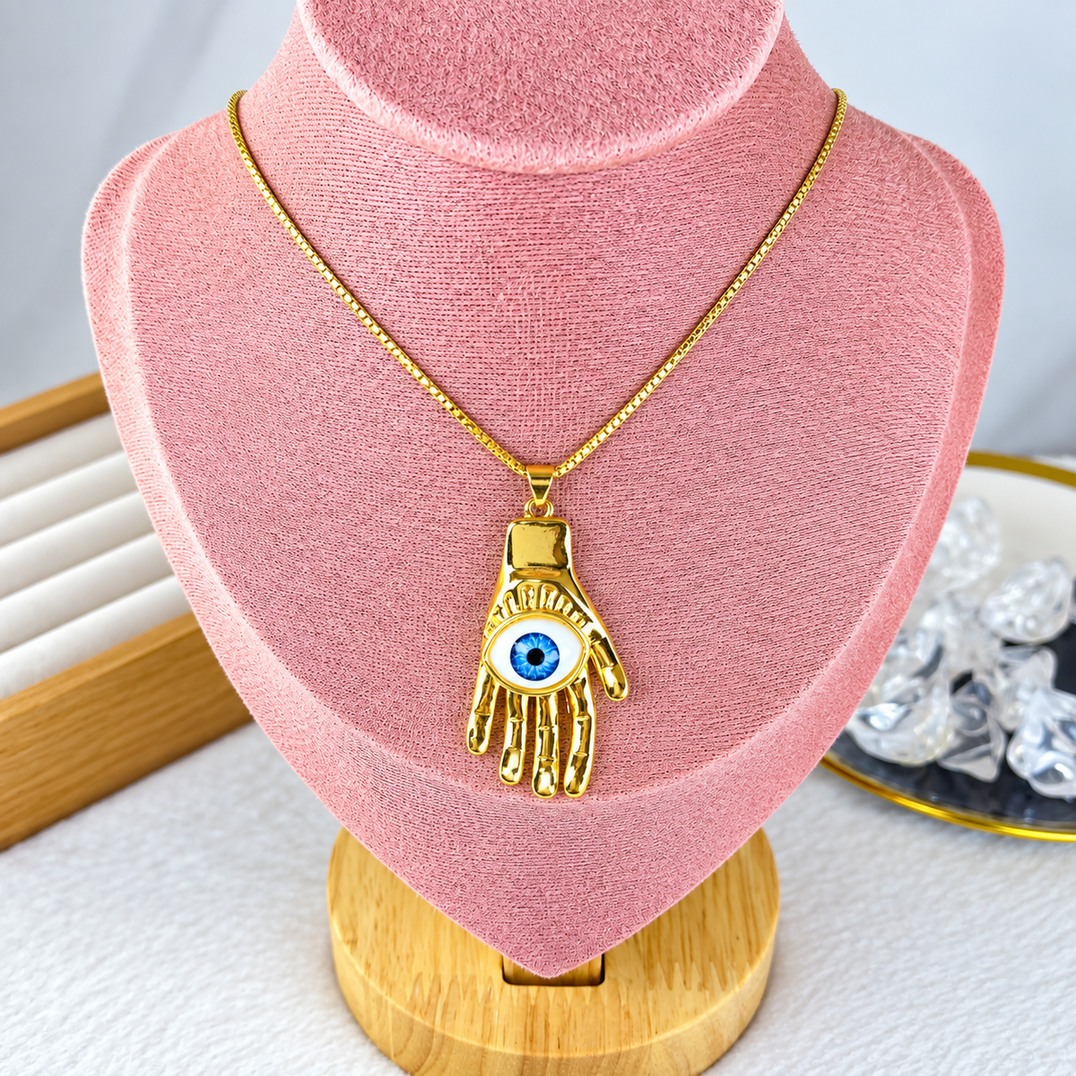 Collar de Chapa de Oro CC2299-1