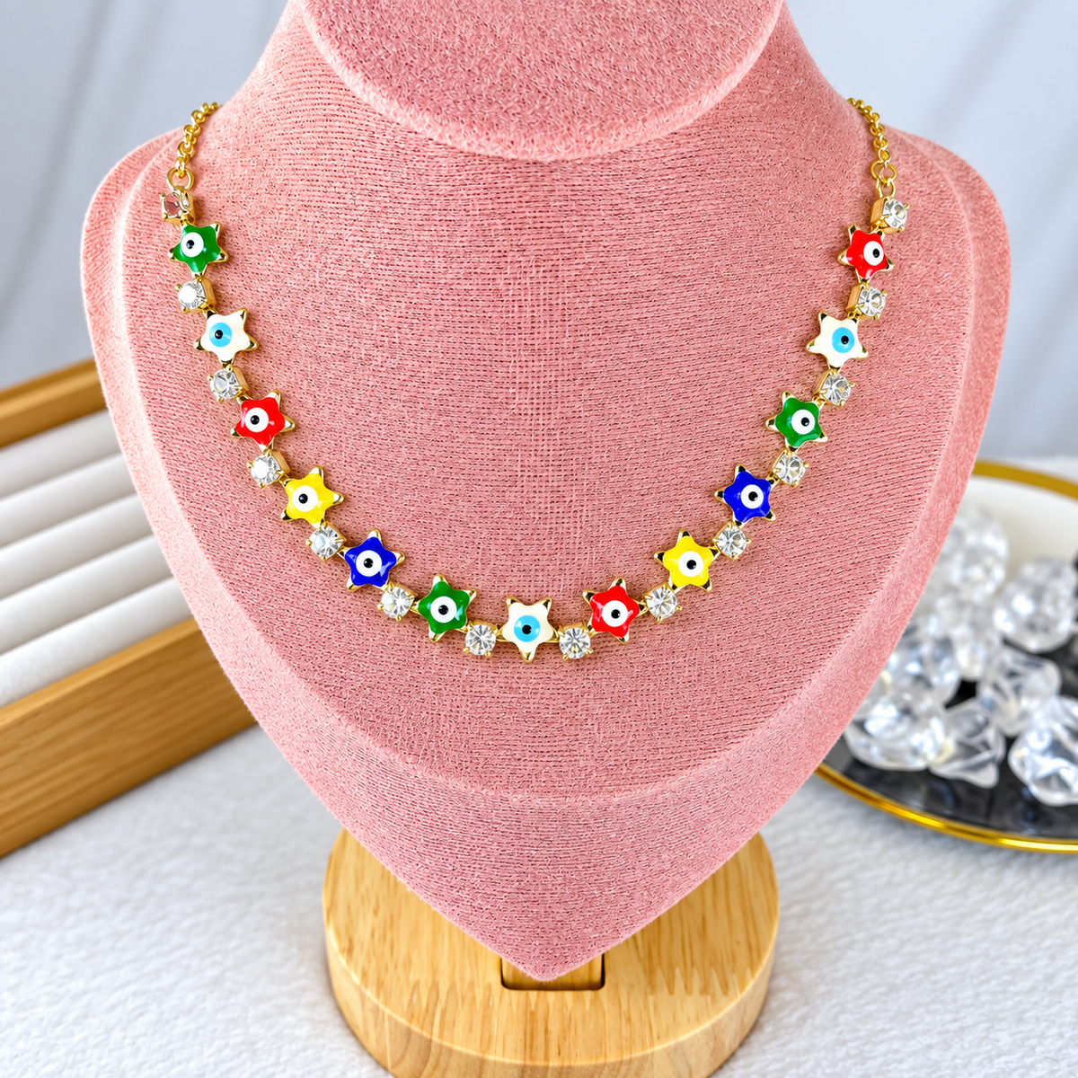 Collar de Chapa de Oro CC2444-1