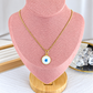 Collar de Chapa de Oro CC2486-1