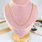 Collar de oro Laminado CL14-1