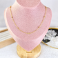 Collar de oro Laminado CL19-1