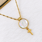 Collar de Chapa de Oro CC2578-1