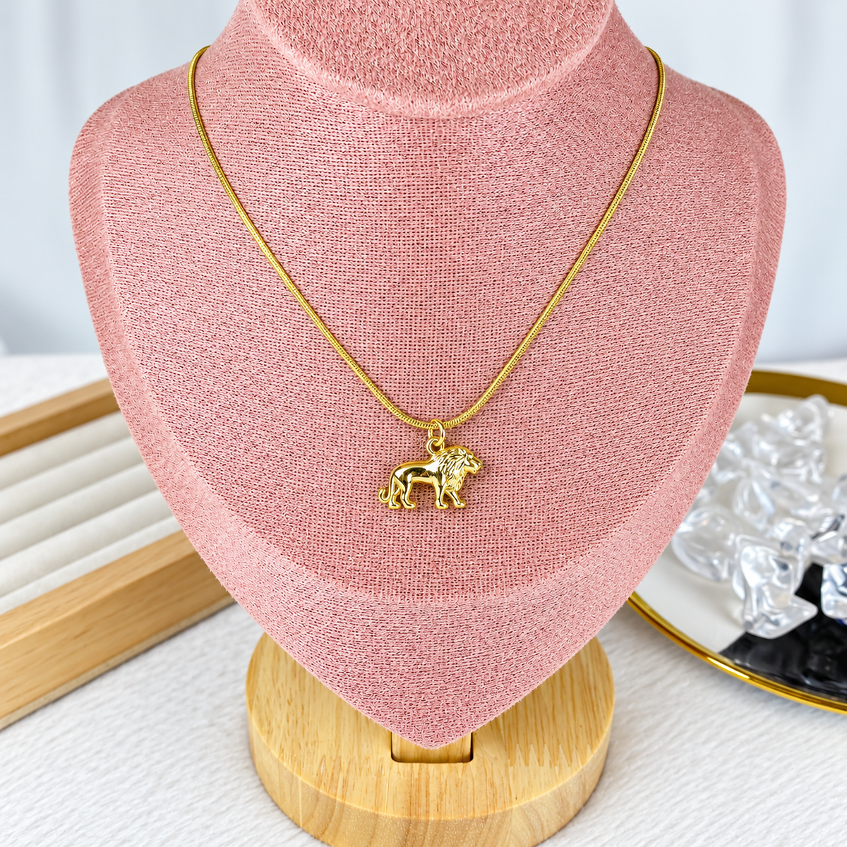 Collar de Chapa de Oro CC2192-1