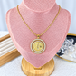 Collar de Chapa de Oro CC2494-1