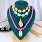 Set de Collares de Acrilico CB949-1