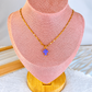 Collar de Acero Inoxidable y Resina CAI3558-3