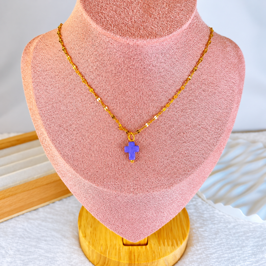 Collar de Acero Inoxidable y Resina CAI3558-3