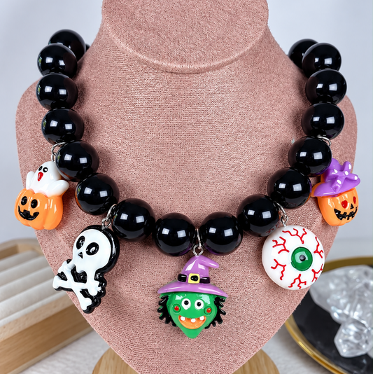 Collar  Halloween de Acrilico CB963-1