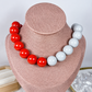 Collar  Halloween de Acrilico CB964-3