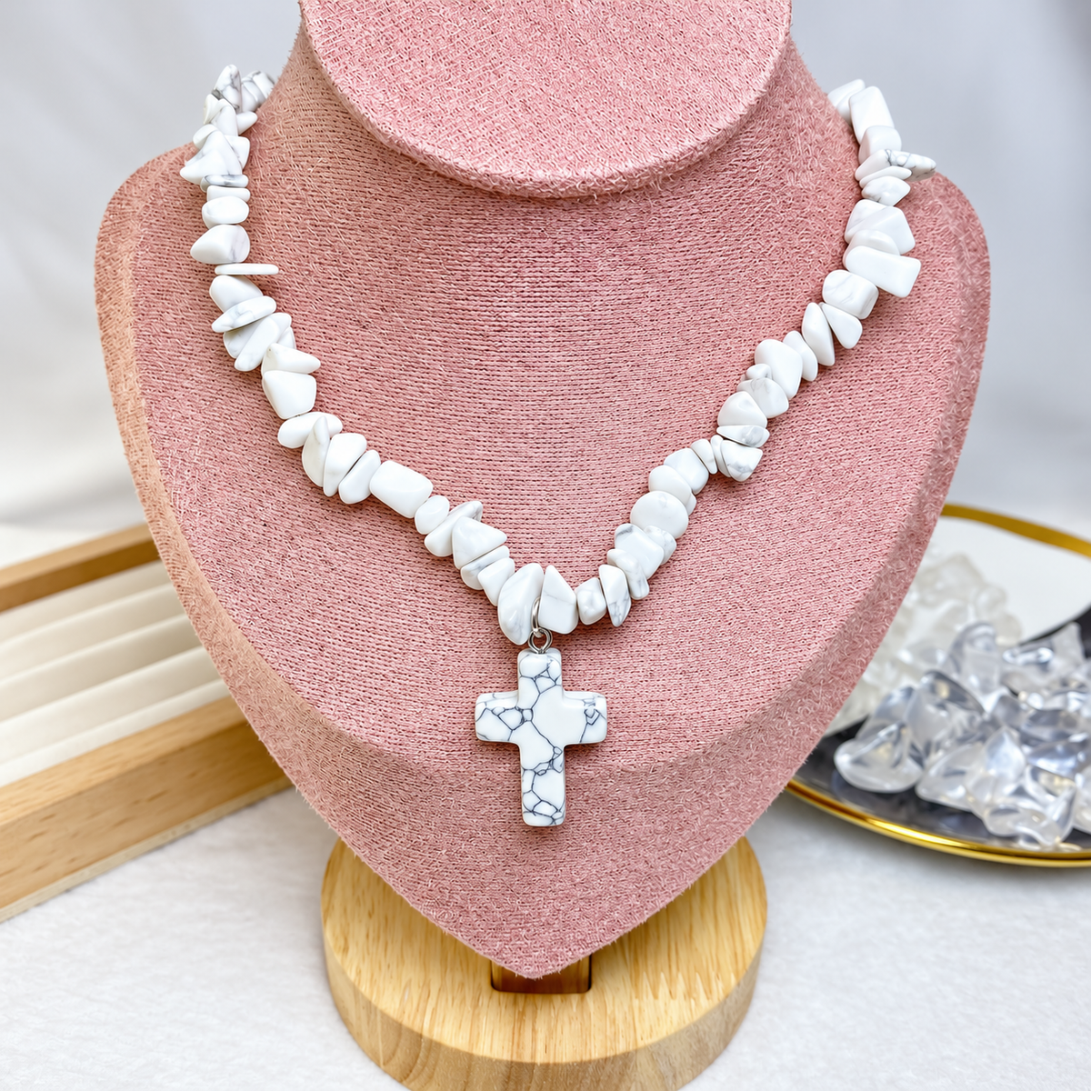 Collar de Piedra Natural CB983-1