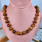 Collar de Acrilico y Chapa de Oro CC2540-9