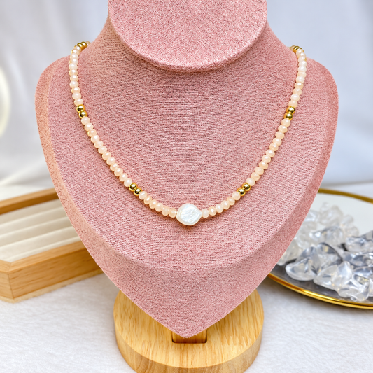 Collar de Resina y Acero Inoxidable CAI3556-4