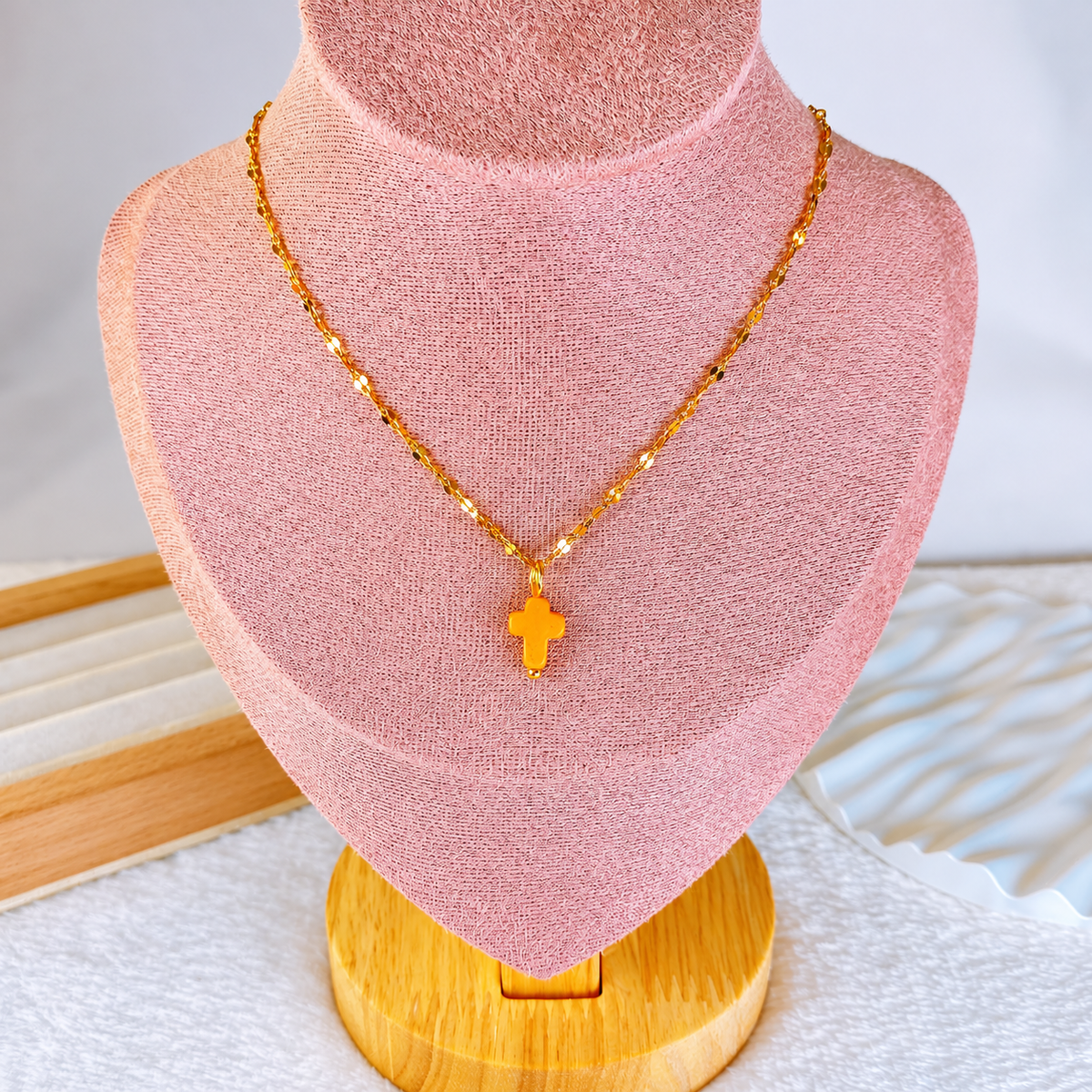 Collar de Acero Inoxidable y Resina CAI3558-6