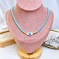Collar de Resina y Acero Inoxidable CAI3557-1