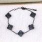 Pulsera de Acero Inoxidable de Trebol Grande PAI1542-1