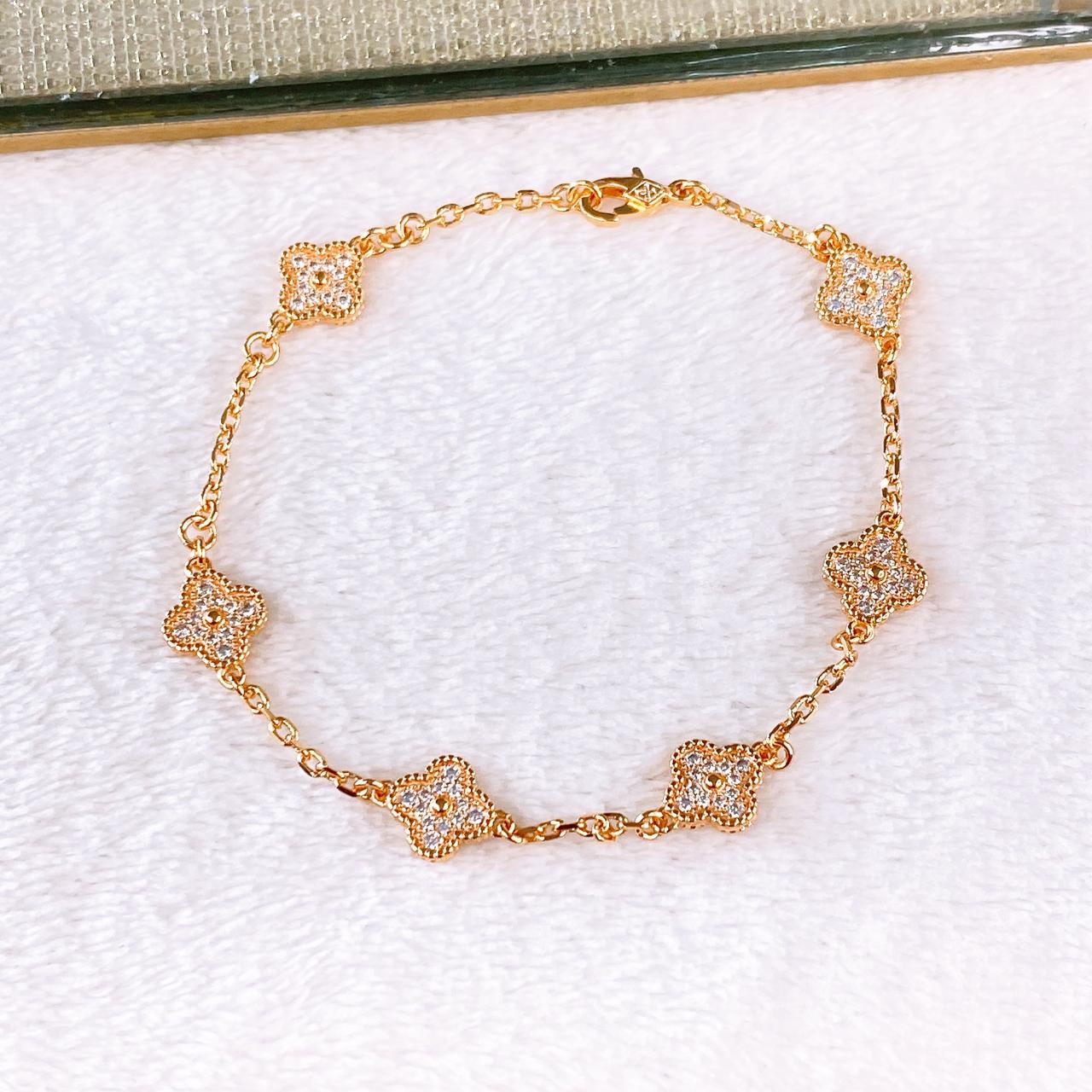 Pulsera de Chapa de Oro COP1747-1