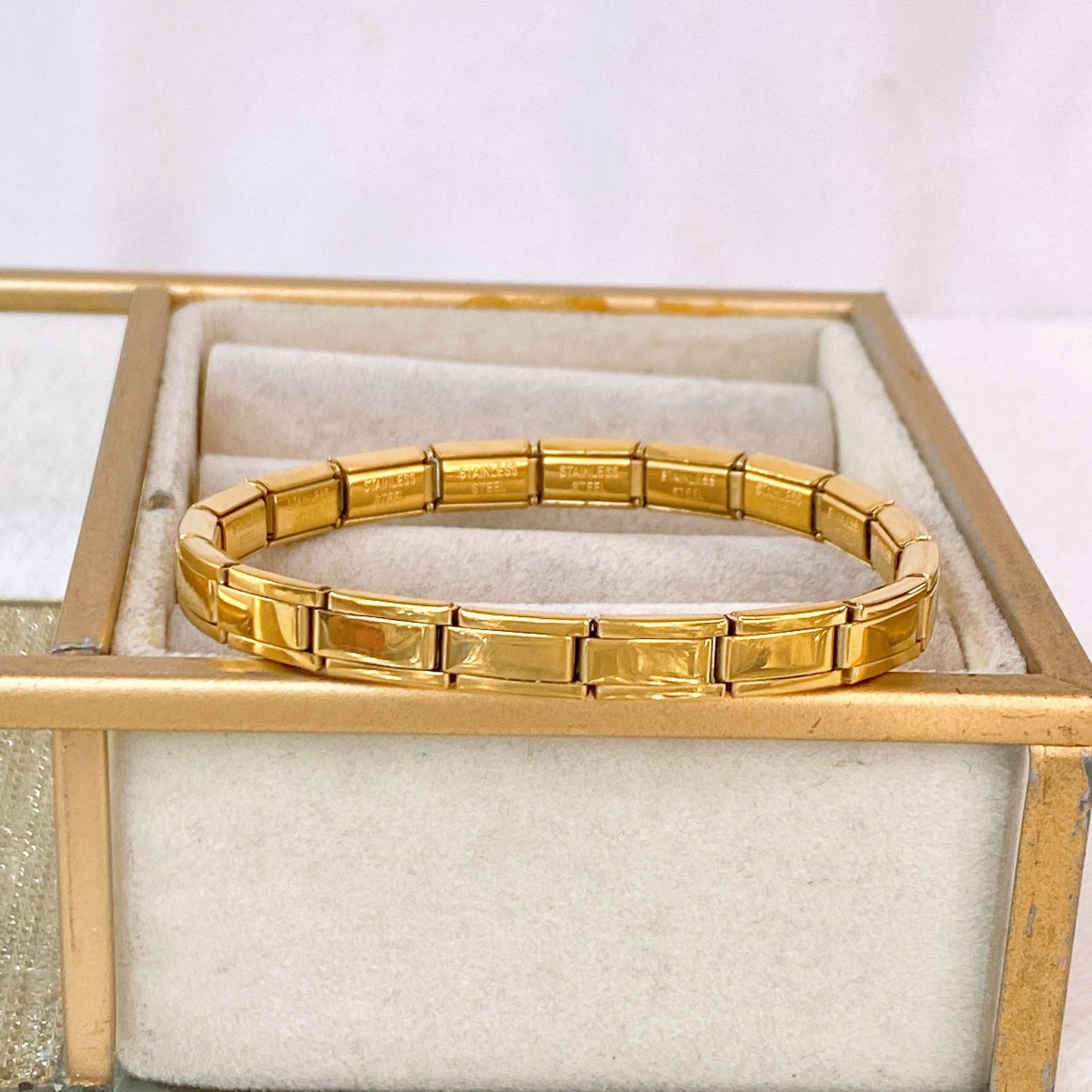 Pulsera Italiana de Acero Inoxidable PAI1562-1