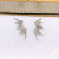 Arete de Chapa de Oro COA2744-2